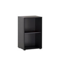 AKTENREGAL Raven Small 84x51x41 cm 2 Fächern Eiche/Schwarz - Schwarz, Holz (51/84/41cm) - PROREGAL