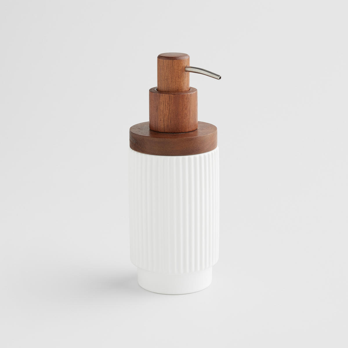 SEIFENSPENDER Femenia - Weiß, Keramik (8/18/8cm) - home&you