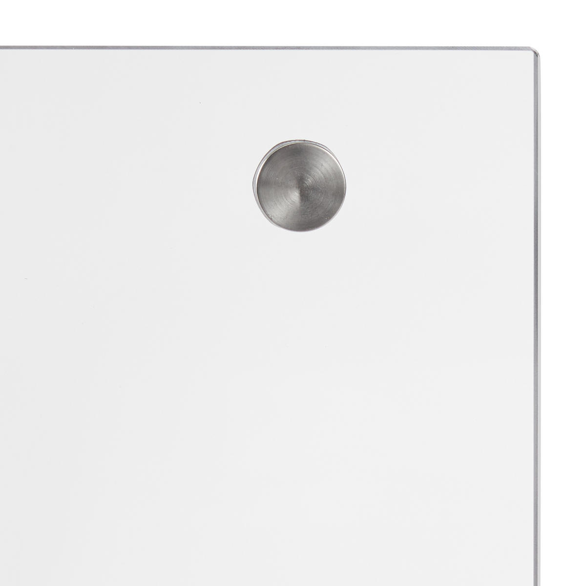 SPRITZSCHUTZ - Transparent, Glas (0.6/100/60cm) - Relaxdays