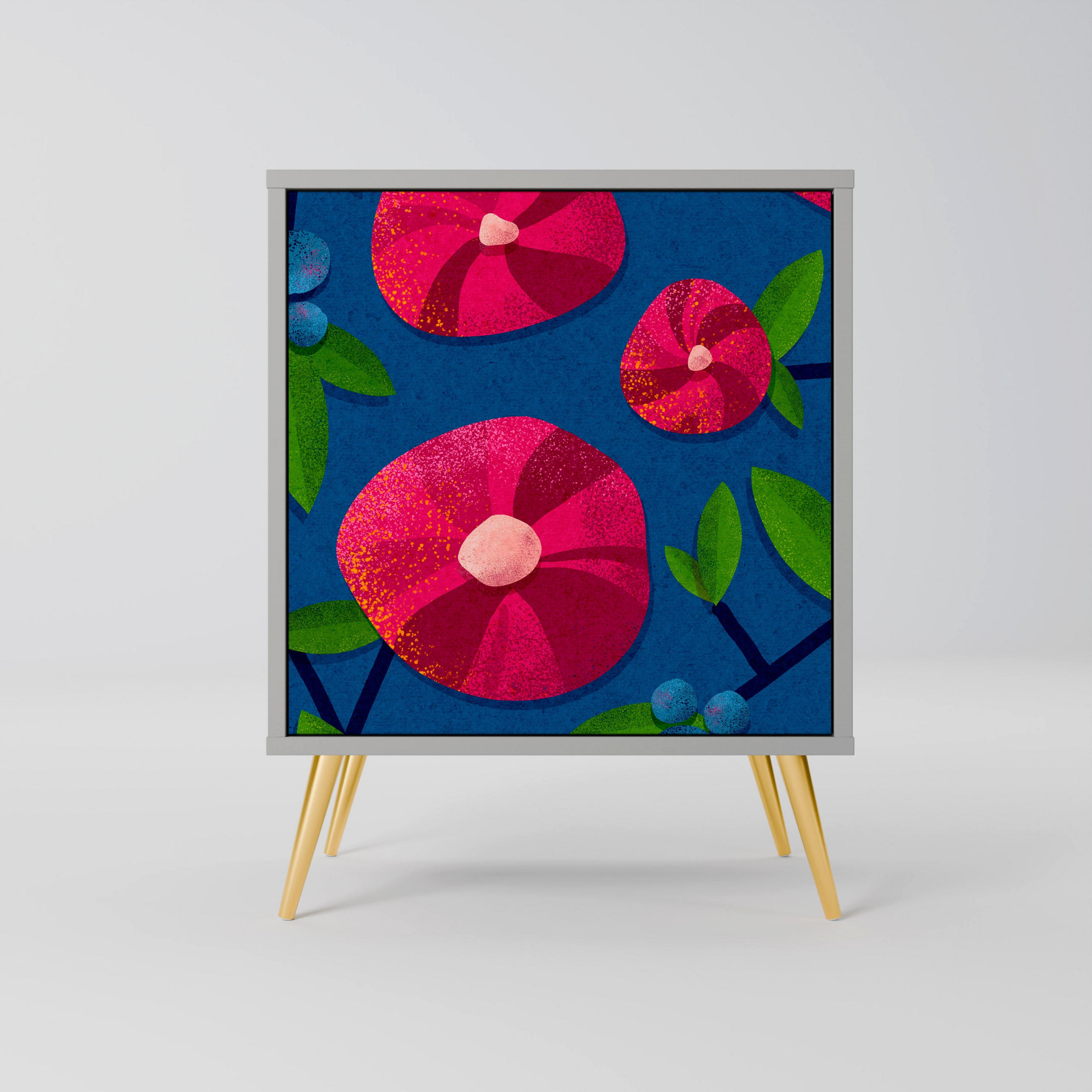 SpaceRebels Sideboard Grau 57.5x75.5x42 cm