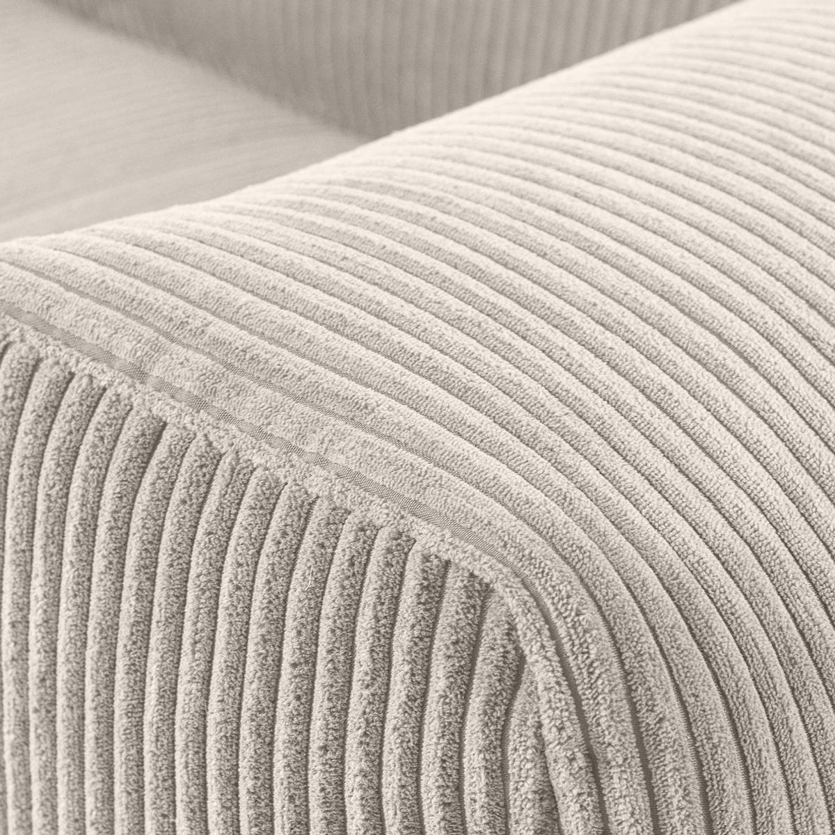 SESSEL BUFFO - Creme, Holzwerkstoff (130/73/96cm) - KONSIMO®