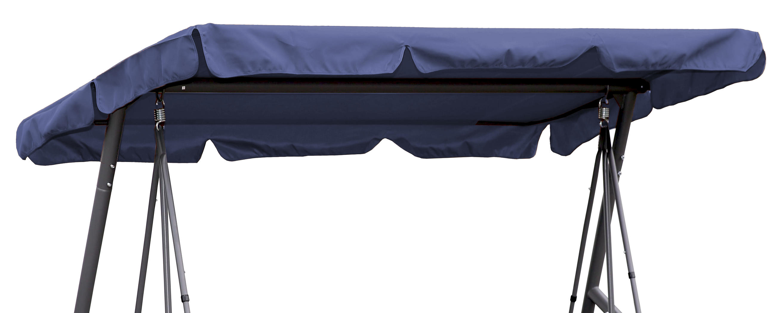 ERSATZDACH Hollywoodschaukel 145x200 cm Blau - Blau, Textil (145/18/200cm) - QUICK STAR
