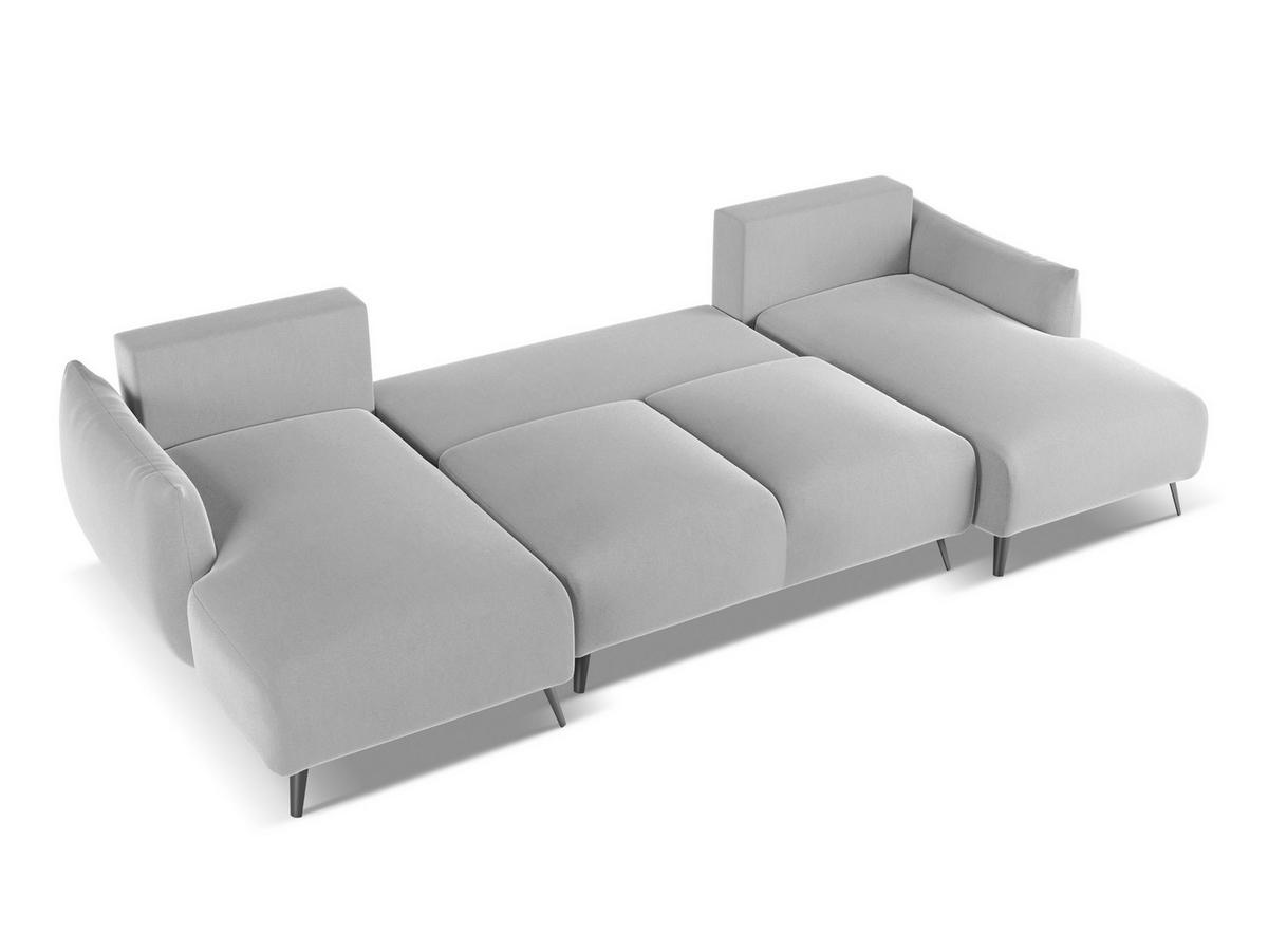 3-SITZER SOFA mit Schlaffunktion Samt Stoff Grün - Dunkelgrün/Schwarz, Holz/Textil (226/90/92cm) - Makamii