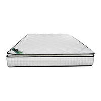 STANDARDMATRATZE - 2 Personen - Stoff - Weiß - - Weiß, Textil (180/200cm) - Vente-Unique