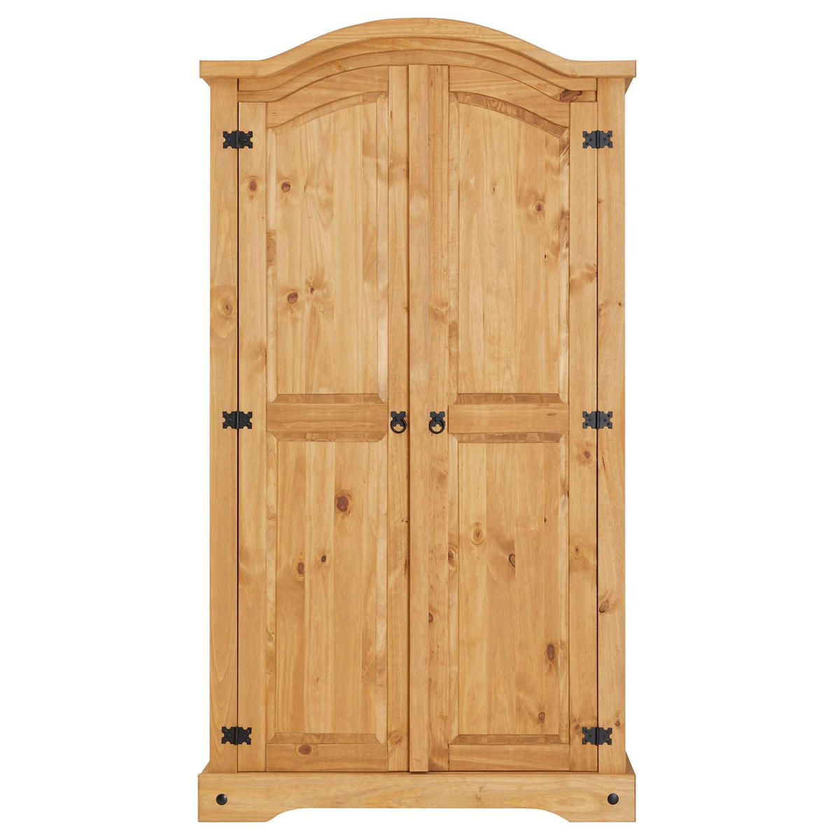 KLEIDERSCHRANK SALSA braun - Braun, Holz (102/188/56cm) - CARO-Möbel