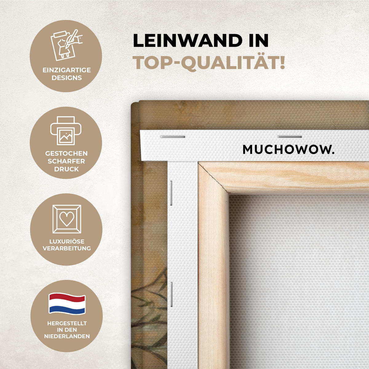 LEINWANDBILD Oliven - Stilleben - Vintage 20x30 cm - Olivgrün, Textil (20/30cm) - MuchoWow