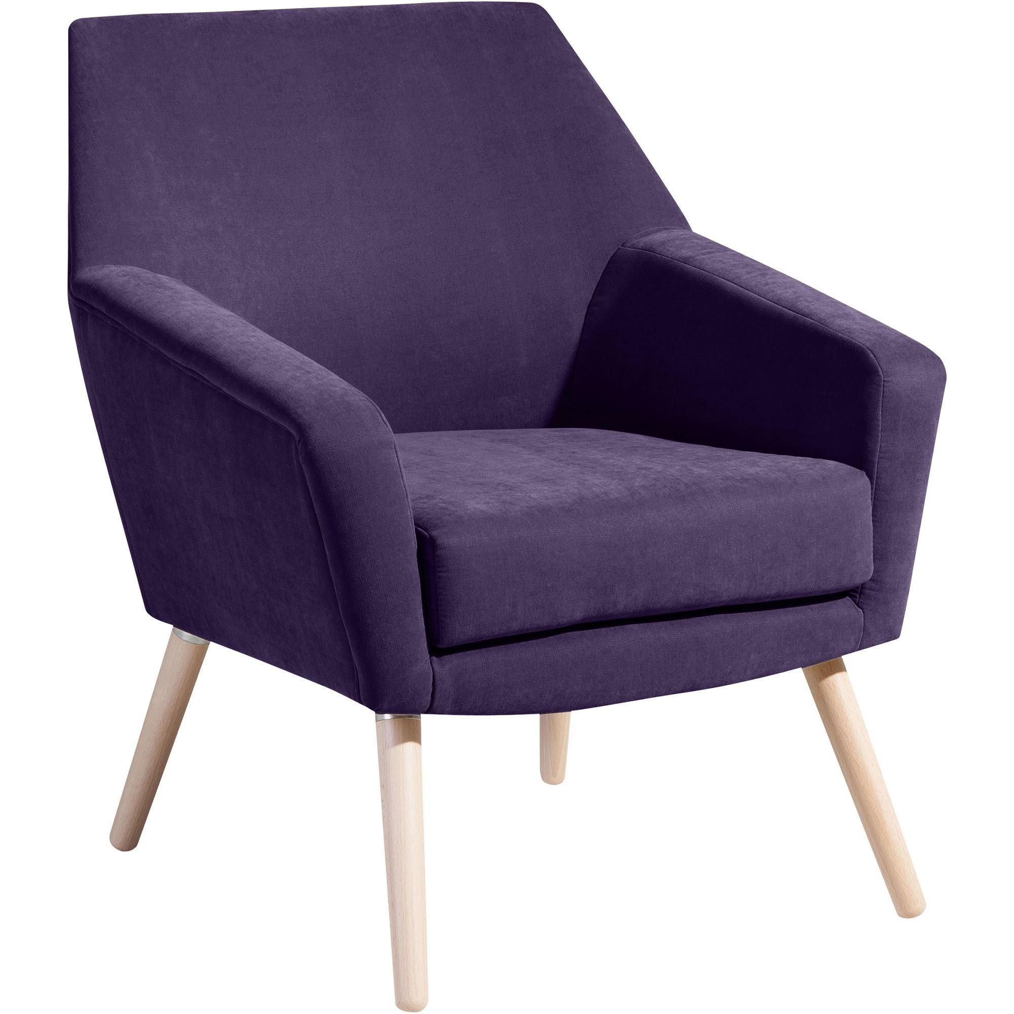 58aufmkessel Sessel Lila 71x81x67 cm