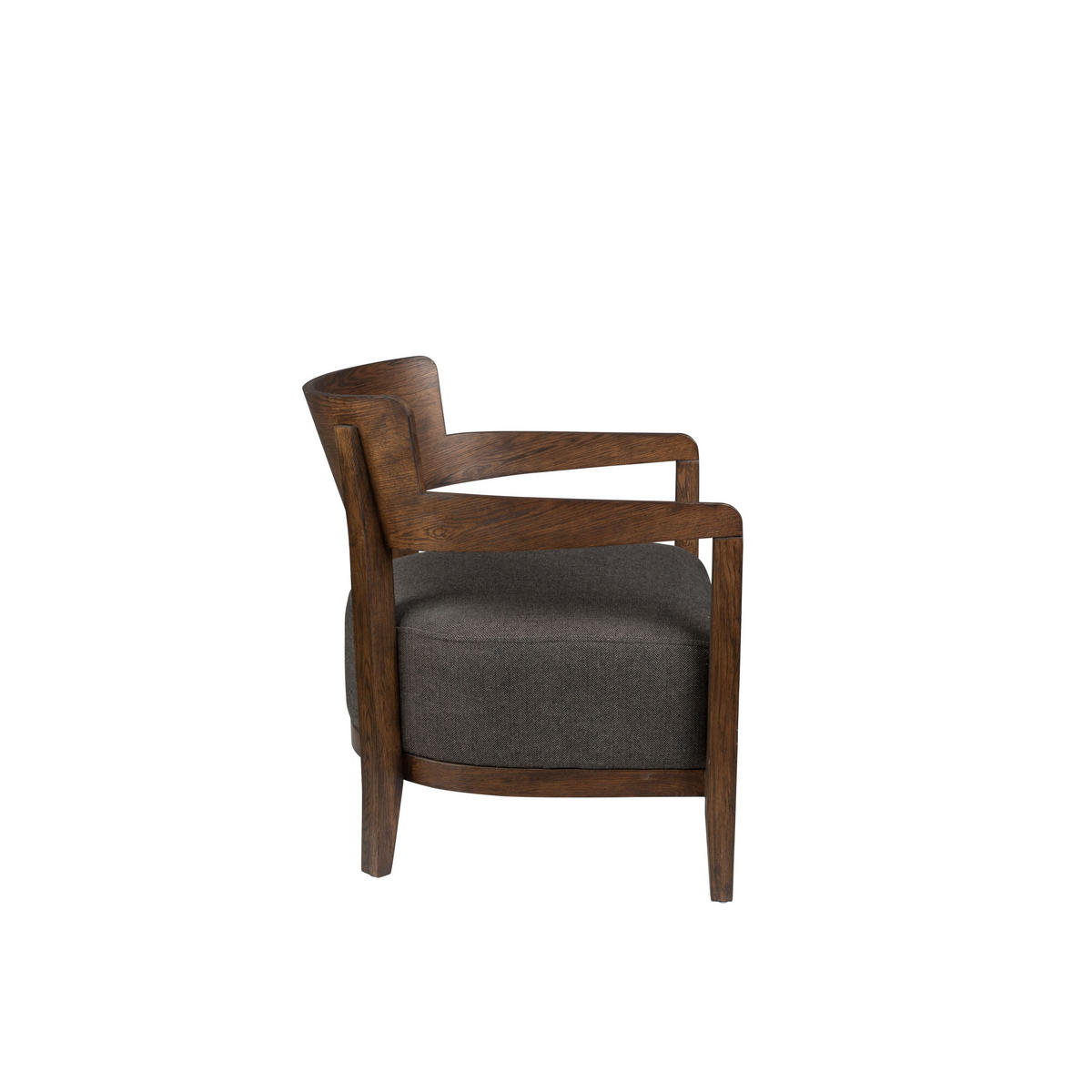 SESSEL Duran Grau - Grau, Textil (68/71/66cm) - Dutchbone