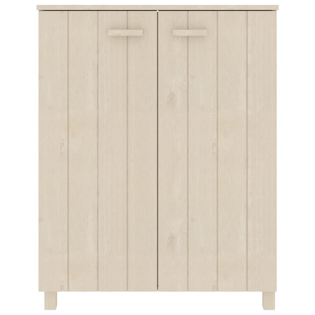 Thumbnail - Nettlife Schuhschrank, Braun, Holzwerkstoff, 85x108x40 cm, Garderobe, Schuhaufbewahrung, Schuhschränke