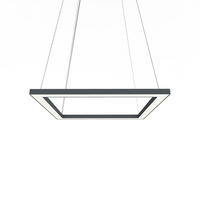 LED-HÄNGELEUCHTE - Anthrazit, Metall (40/40/100cm) - Lumicom