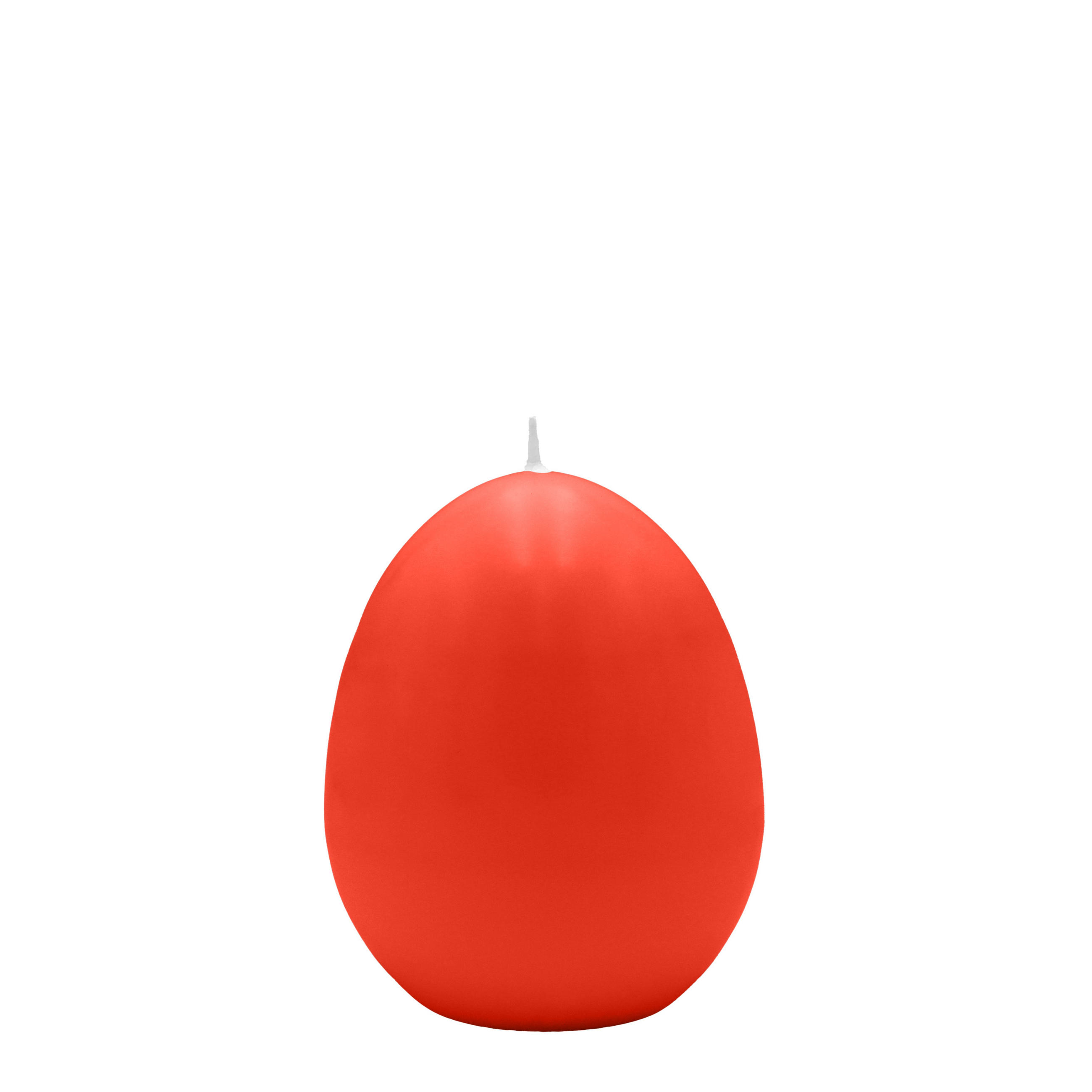 EIKERZEN Paprika, 60 x Ø 45 mm, 6 Stück - Hellrot, Paraffin (4.5/6/6cm) - Kopschitz Kerzen