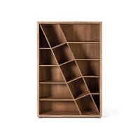 BÜCHERREGAL aus braunem Mangoholz - Braun, Holz (120/180/40cm) - Giner y Colomer
