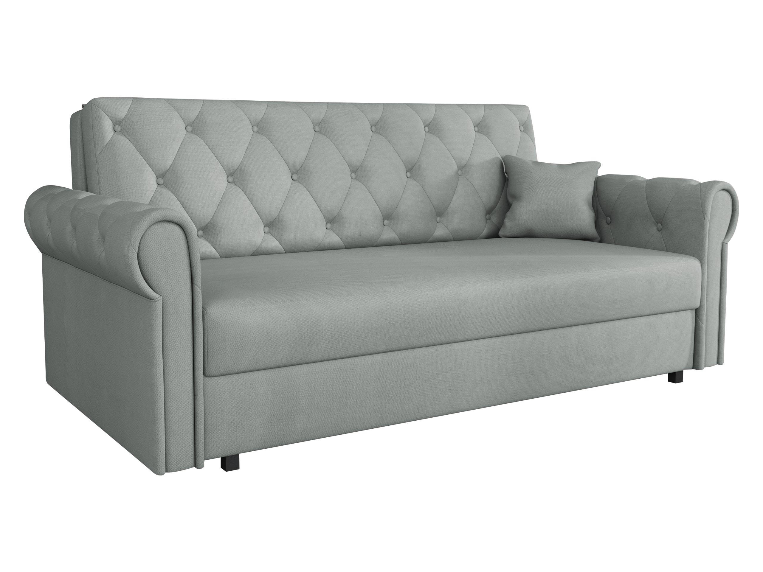 SCHLAFSOFA Viva Roma IV - Schwarz/Grau, Holz/Textil (188/85/98cm) - MIRJAN24