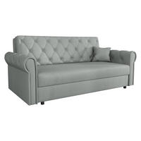 SCHLAFSOFA Viva Roma IV - Schwarz/Grau, Holz/Textil (188/85/98cm) - MIRJAN24