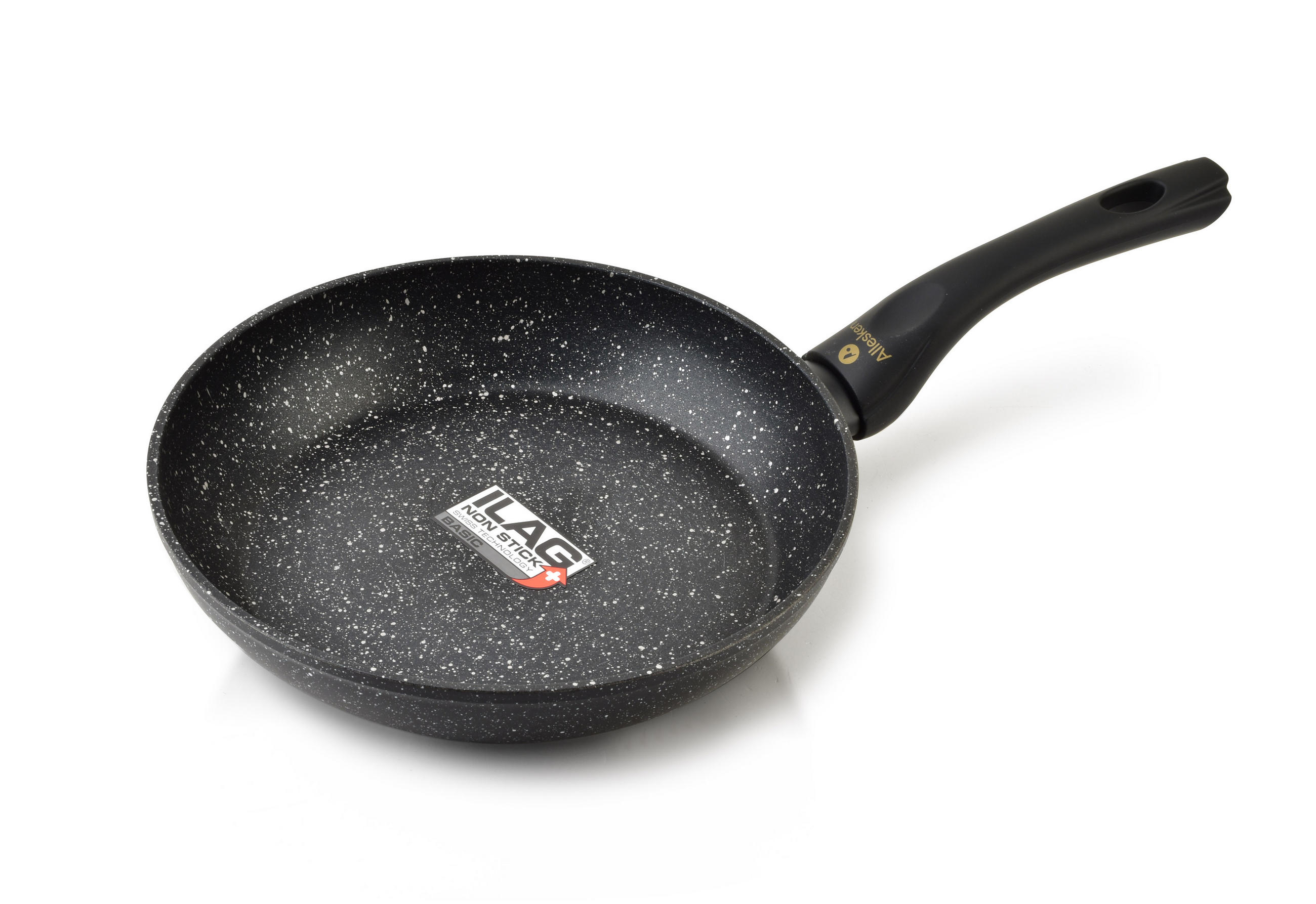 PFANNE Parsley Schwarz 24/42.5/4.9 cm Metall - Schwarz, Metall (24cm) - Mondex