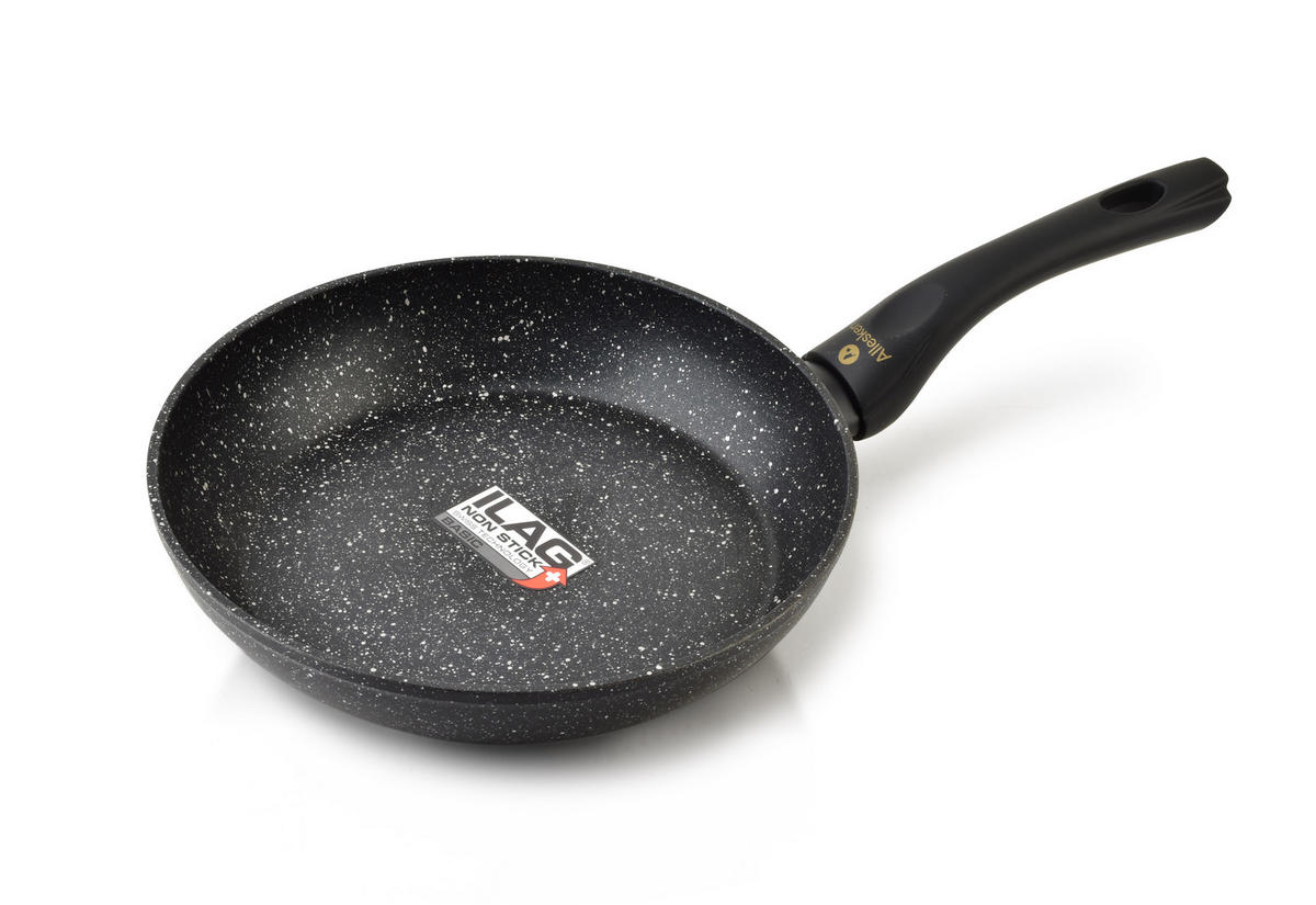PFANNE Parsley Schwarz 24/42.5/4.9 cm Metall - Schwarz, Metall (24cm) - Mondex