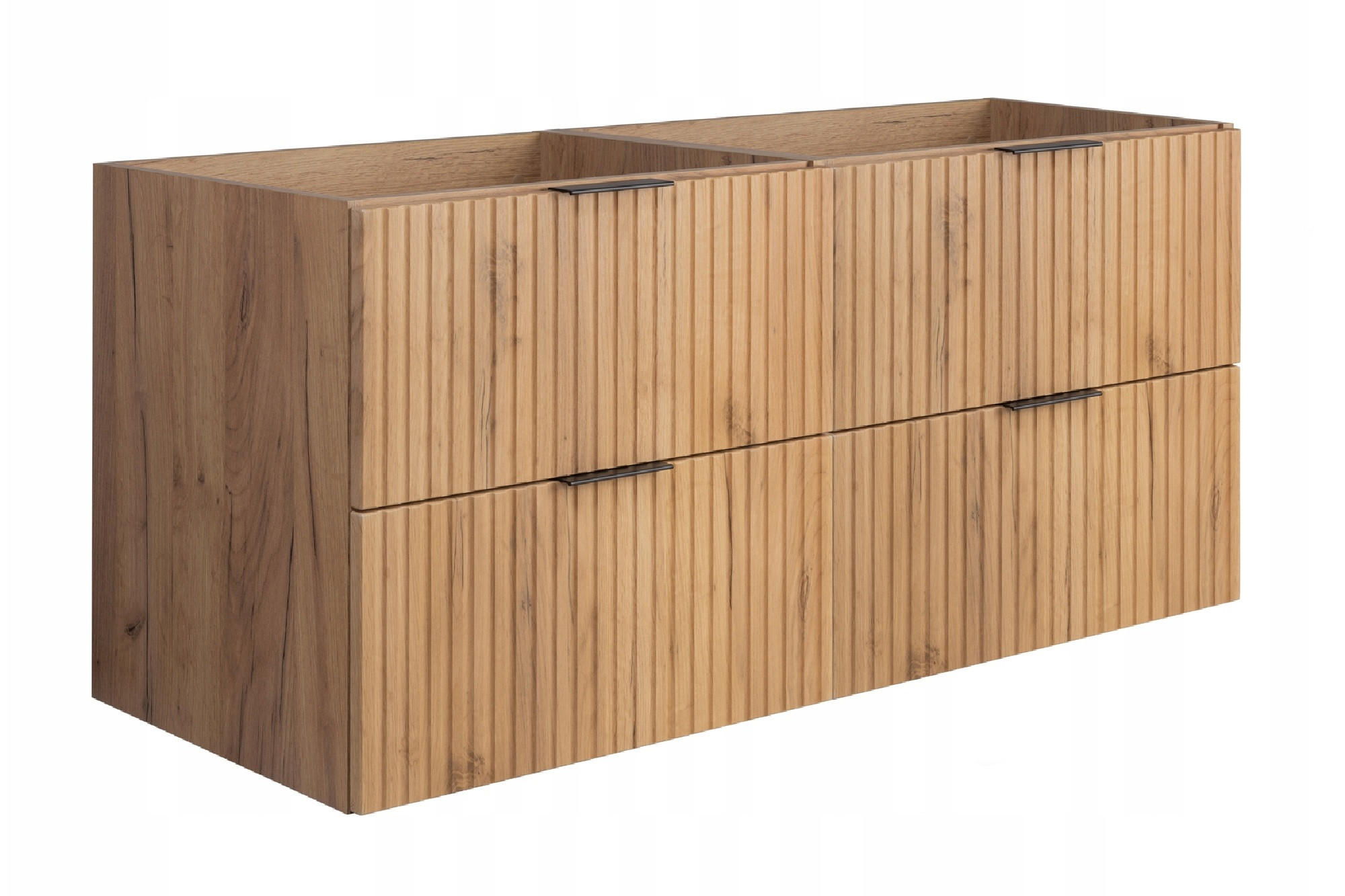 WASCHBECKUNTERSCHRANK FLOW Eiche Craft 120/57/46 cm - Eichefarben, Holzwerkstoff (120/57/46cm) - Rodan