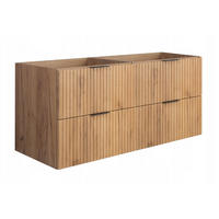 WASCHBECKUNTERSCHRANK FLOW Eiche Craft 120/57/46 cm - Eichefarben, Holzwerkstoff (120/57/46cm) - Rodan