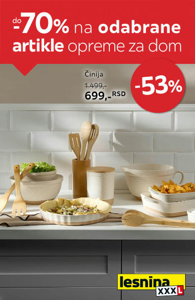 popusta na opremu za domaćinstvo
