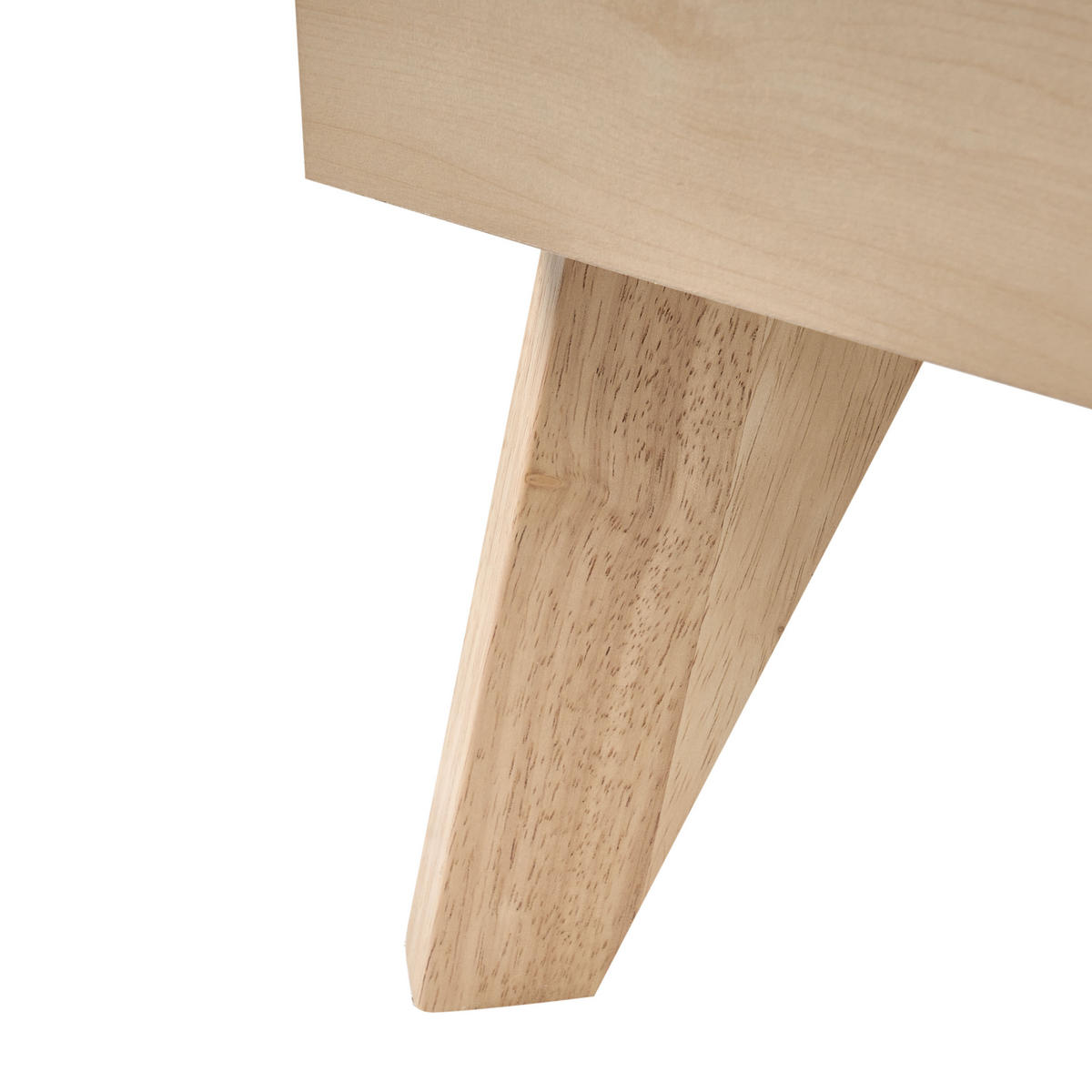 POSTEL s roštem 120/200 cm Faserplatte, PE Ratan Světle hnědá Monpazier - světle hnědá, přírodní materiály (120/200cm) - Beliani