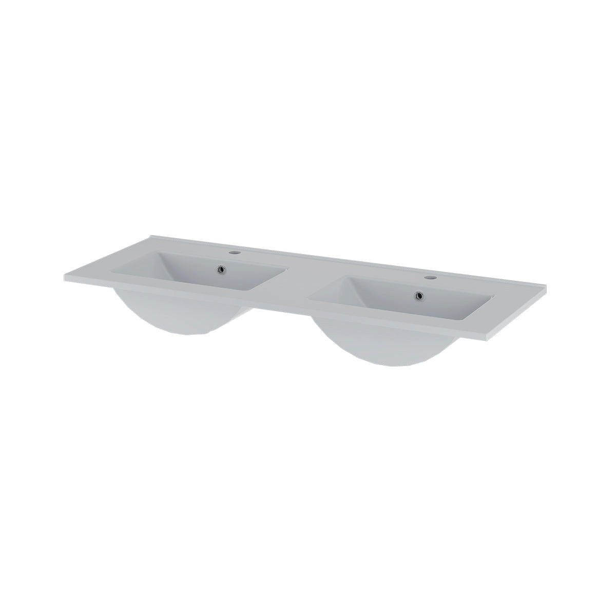 KOUPELNOVÝ NÁBYTEK 120cm Astrid 2er-Set Kašmír - kašmírová, kompozitní dřevo (120/50/45.8cm) - Petits-meubles
