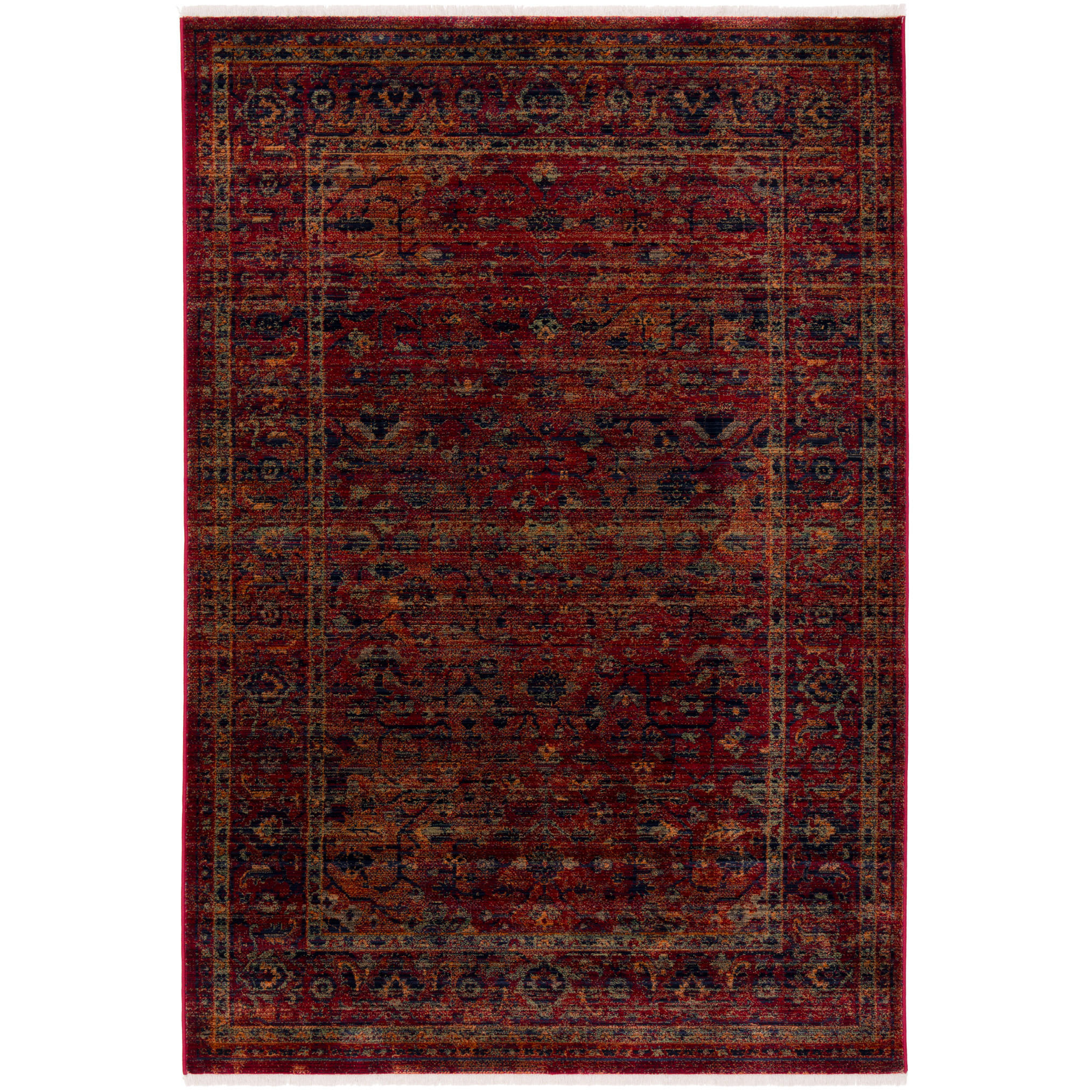 ORIENT VINTAGE TEPPICH NAVIRA - Dunkelrot, Textil (160/240cm) - Pergamon