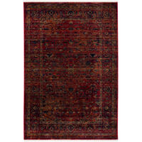 ORIENT VINTAGE TEPPICH NAVIRA - Dunkelrot, Textil (160/240cm) - Pergamon