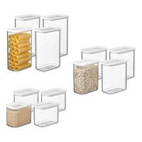 VORRATSDOSEN Modula weiß 12er Set - Weiß, Kunststoff (1/1/1cm) - Mepal