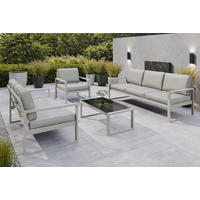 GARTENMÖBEL-SET 4-TLG. - Naturfarben, Holz - Design Möbel