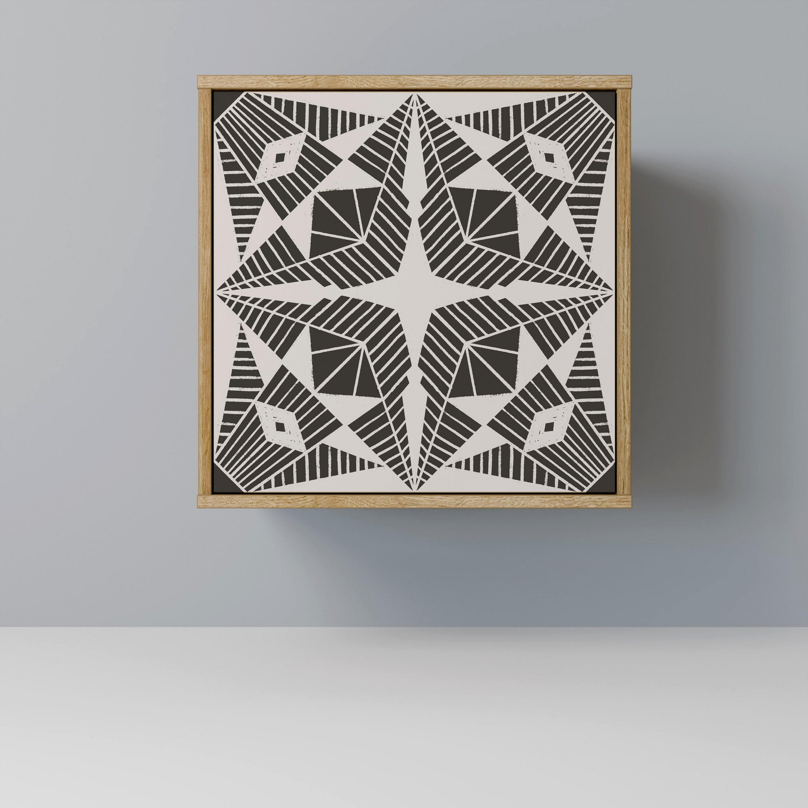 SpaceRebels Sideboard Eiche 57.5x57.5x42 cm