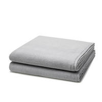 DUSCHTUCH Sensual Skin 2er-Set - Hellgrau, Textil (75/140cm) - Ross