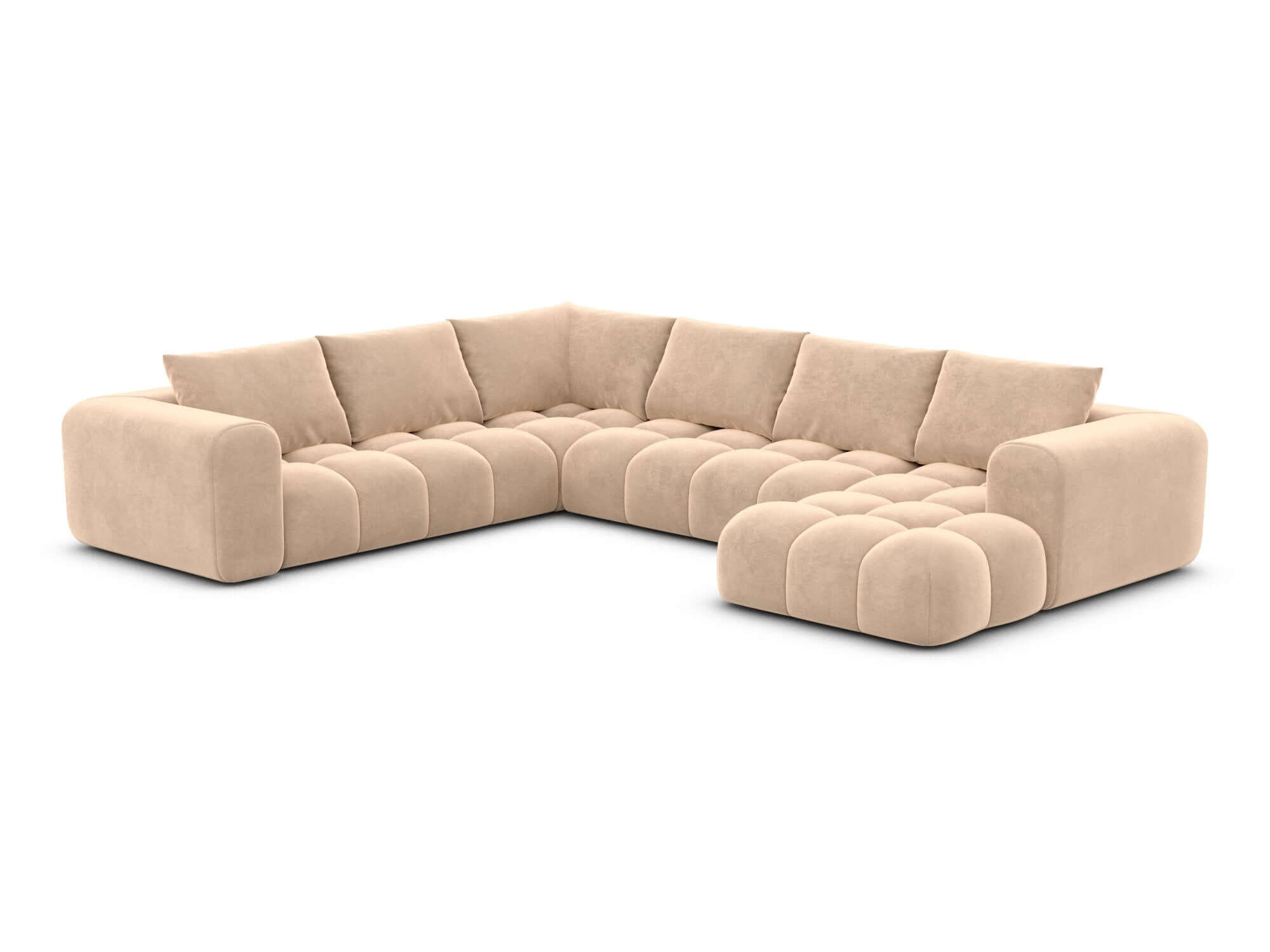 XXXLutz Wohnlandschaft Beige 338x88x267 cm