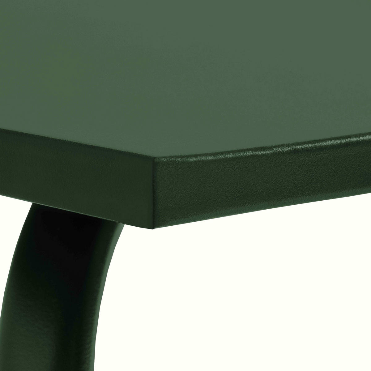 GARTENTISCH, Waldgrün - Grün, Metall (70/70/72cm) - Oviala