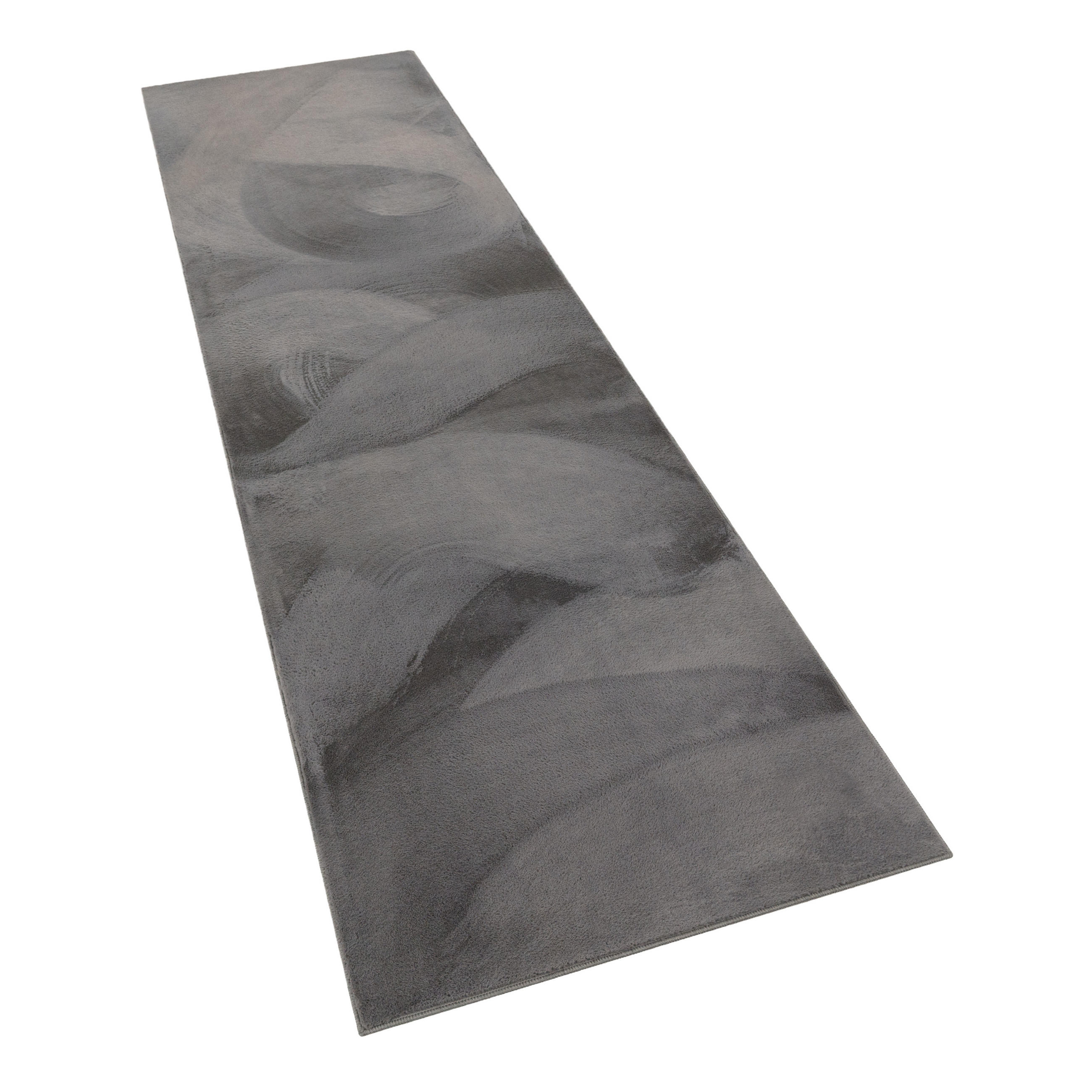 HOCHFLORTEPPICH 100/200 cm Soft 380 - Anthrazit, Textil (100/200cm) - Paco Home