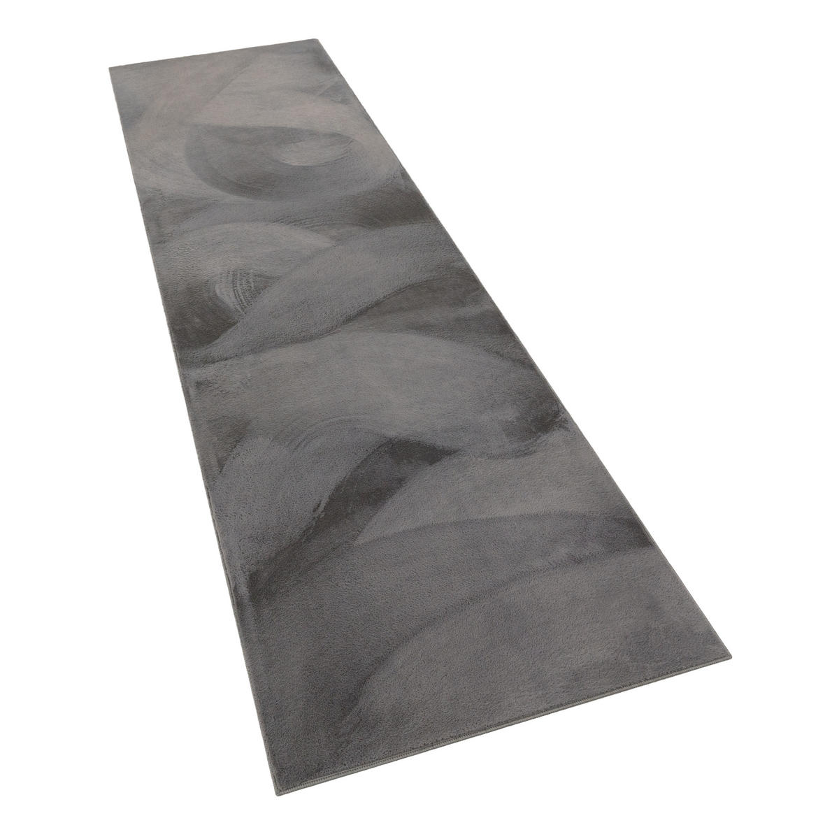 HOCHFLORTEPPICH 100/200 cm Soft 380 - Anthrazit, Textil (100/200cm) - Paco Home