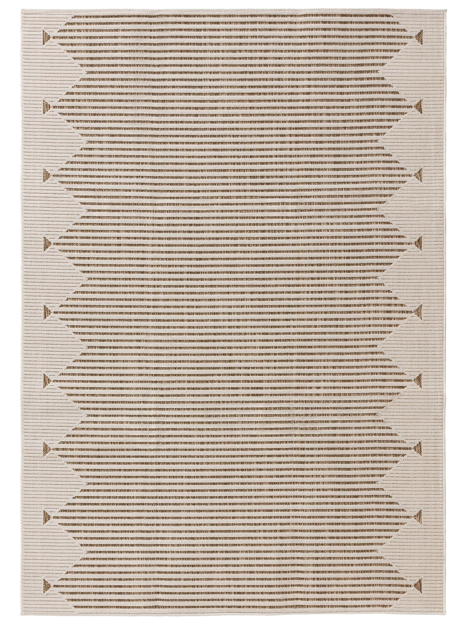 OUTDOORTEPPICH Kaleo Cream/Beige 200x300 cm - Creme, Kunststoff (200/300cm) - benuta