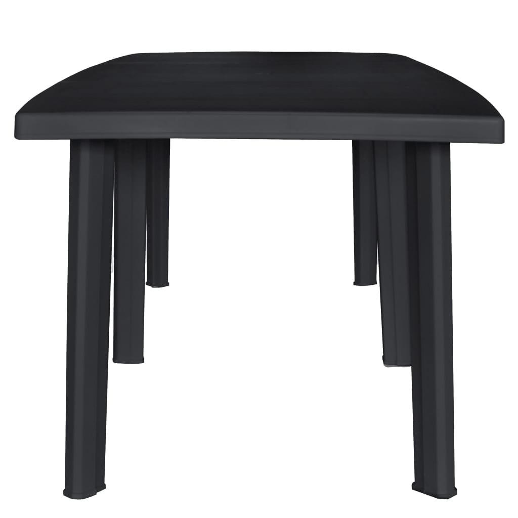 GARTENTISCH Tischolf 90/72/216 cm - Anthrazit, Naturmaterialien (216/90/72cm) - ZMH