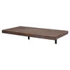 WANDTISCH KLAPPBAR rechteckig Braun - Braun, Holz (100/20/50cm) - MCW