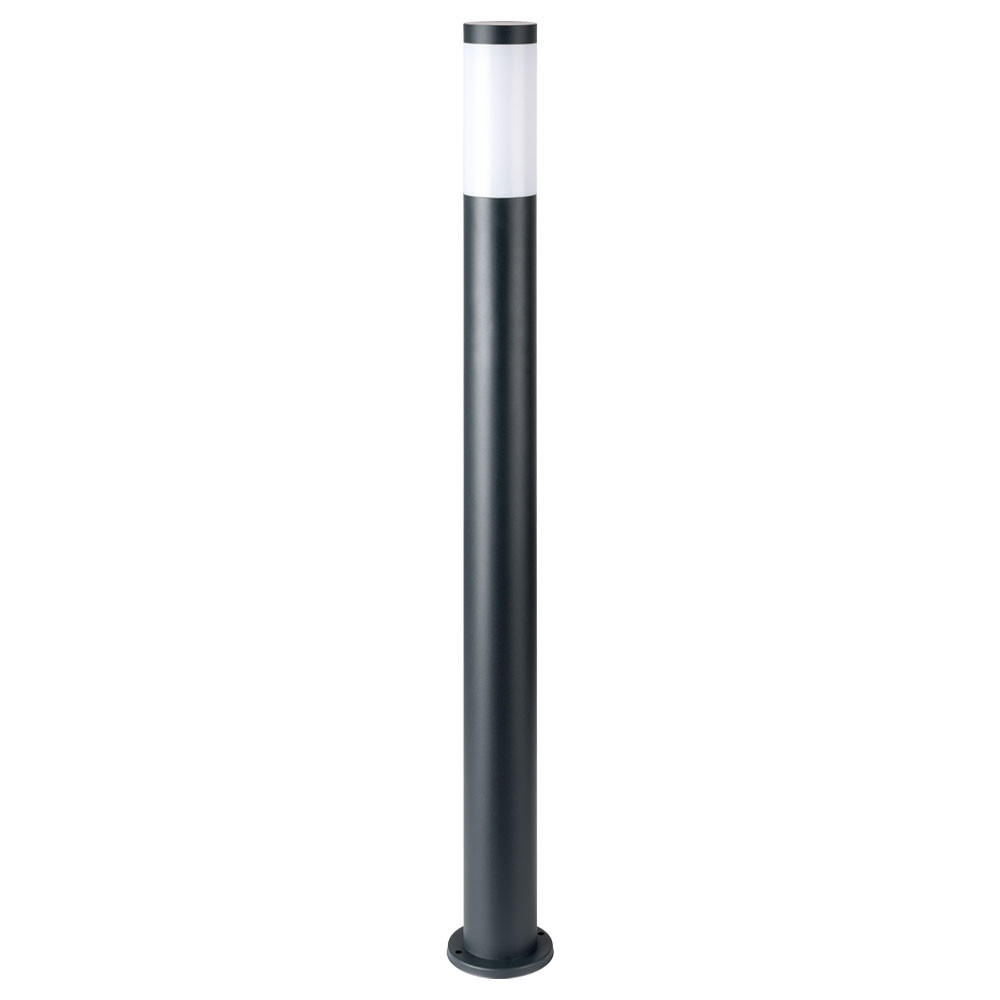 LED WEGELEUCHTE Edelstahl Anthrazit - Anthrazit, Kunststoff (12.7/11/110cm) - Globo Lighting