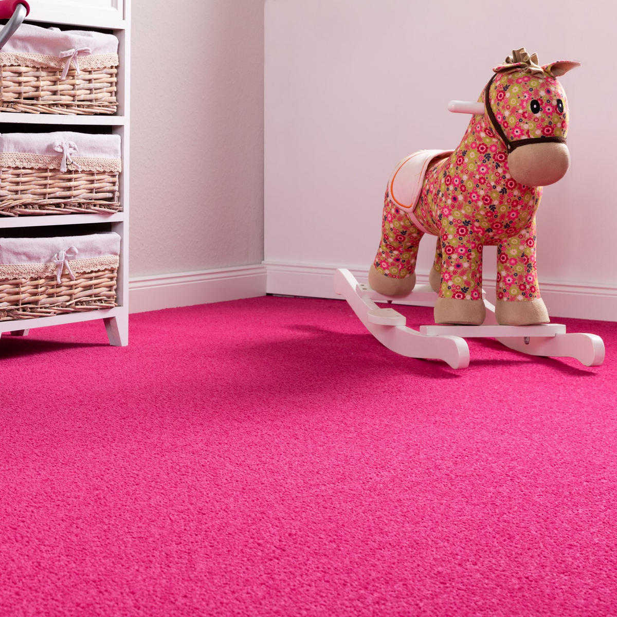 TEPPICHBODEN 300/500 cm Cambridge Young - Pink, Textil (500/300/1cm) - Steffensmeier