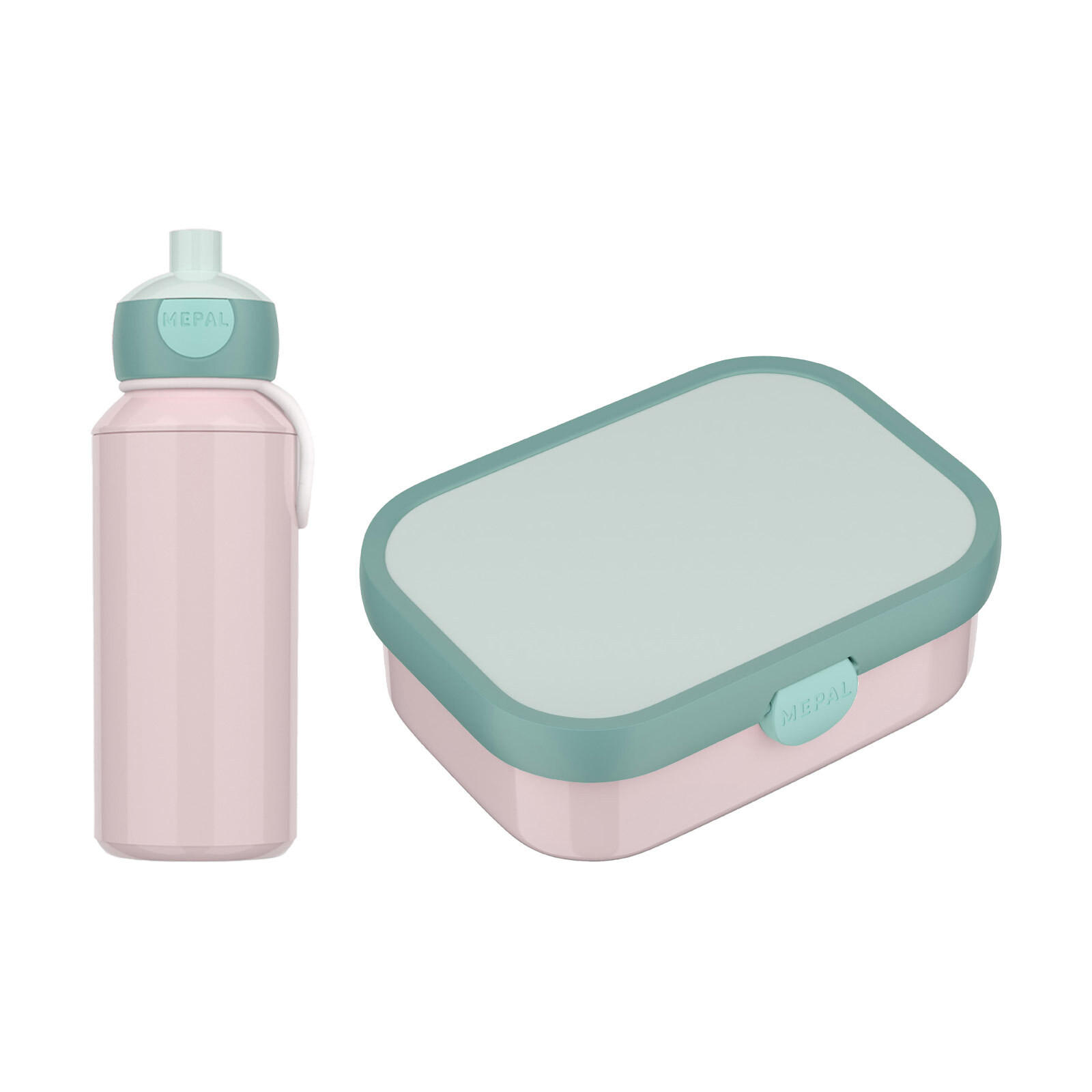LUNCHSET Campus Switch Cool Pink / Cool Mint 2er Set - Pink/Mintgrün, Kunststoff (1/1/1cm) - Mepal