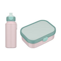 LUNCHSET Campus Switch Cool Pink / Cool Mint 2er Set - Pink/Mintgrün, Kunststoff (1/1/1cm) - Mepal