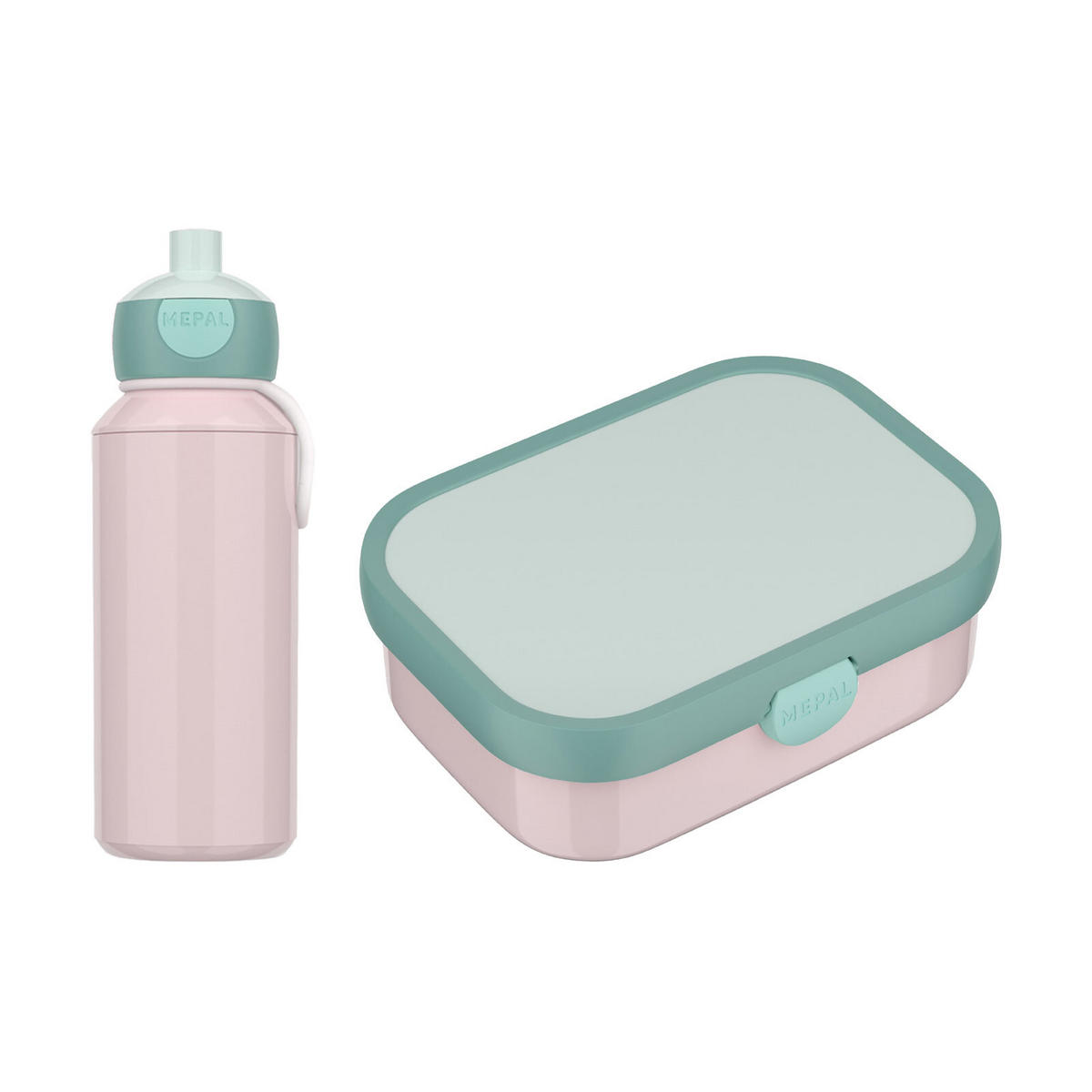 LUNCHSET Campus Switch Cool Pink / Cool Mint 2er Set - Pink/Mintgrün, Kunststoff (1/1/1cm) - Mepal