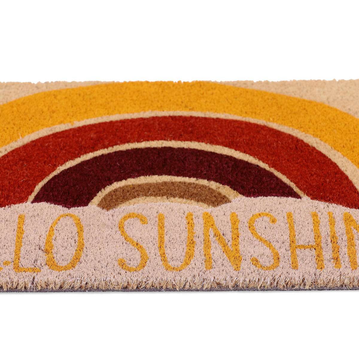 FUSSMATTE - Multicolor, Kunststoff/Textil (60/40cm) - Relaxdays