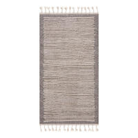 KURZFLOR-TEPPICH Art 2231 Mocca 80x150 cm - Braun, Textil (80/150cm) - carpet city