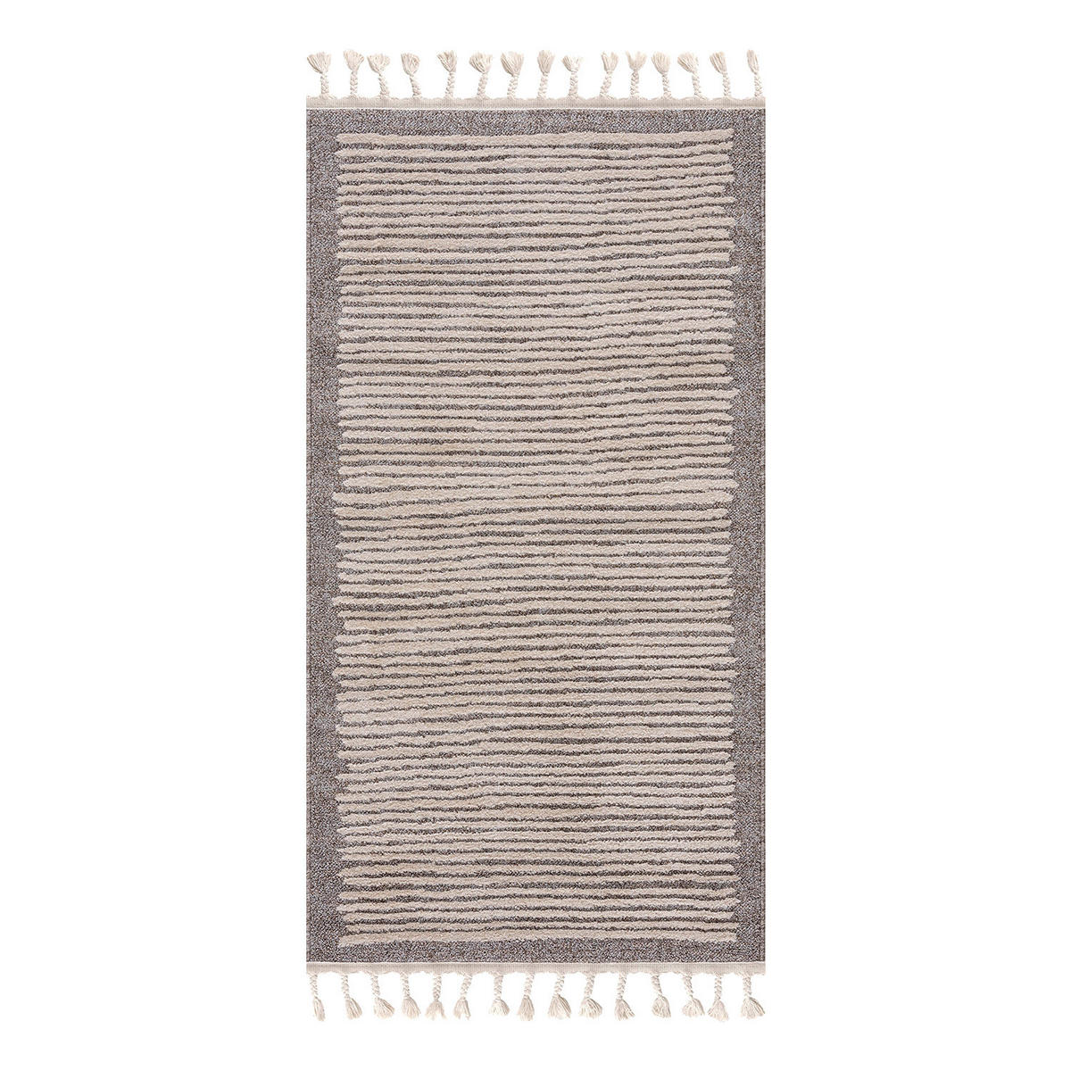 KURZFLOR-TEPPICH Art 2231 Mocca 80x150 cm - Braun, Textil (80/150cm) - carpet city