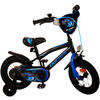 KINDERFAHRRAD Super GT - Jungen - 12 Zoll - Rücktritt + Handbremse - Blau - Blau/Schwarz, Metall (42cm) - TPFSports