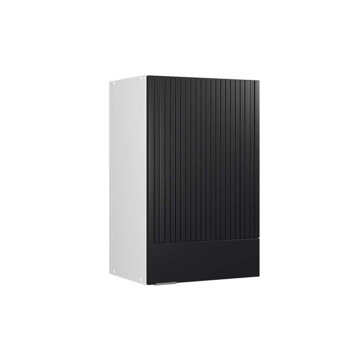 KUCHYŇSKÉ SKŘÍŇKY Fame-Line, černé pruhy, 45 cm - bílá/černá, kompozitní dřevo (45/72/34.1cm) - Vicco