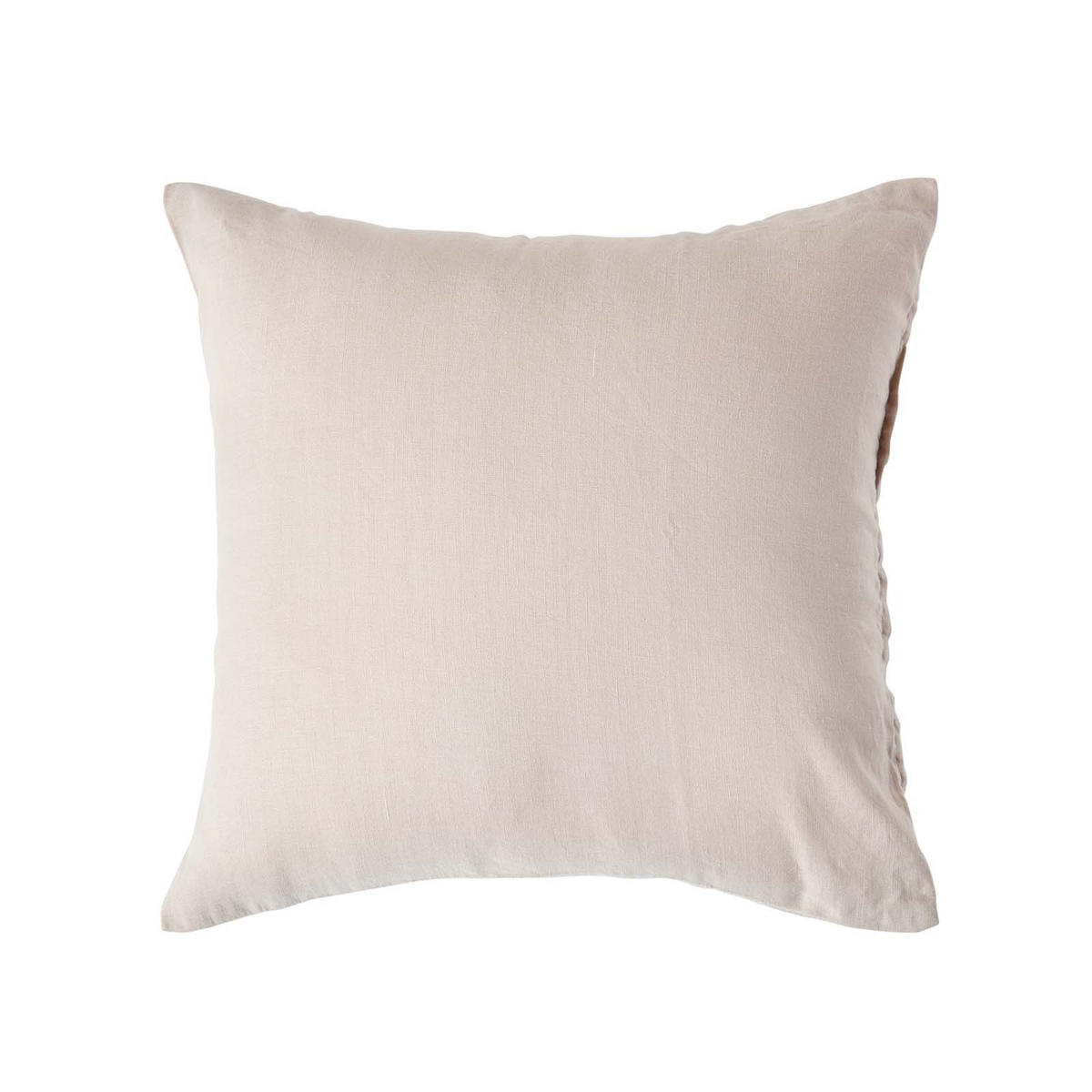 KISSENBEZUG Leinen - Beige, Textil (80/80cm) - Homescapes