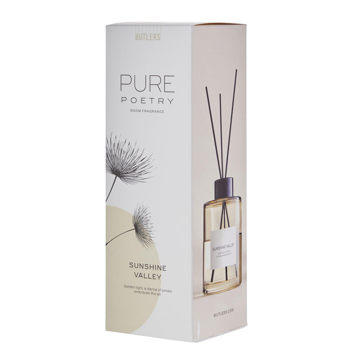 RAUMDUFT Pure Poetry Sunshine Valley 300ml - Orange, Glas (8/24/8cm) - Butlers